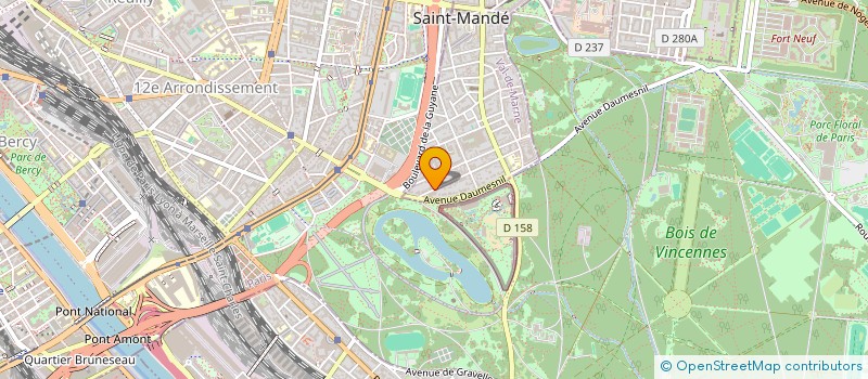 localisation de l'entreprise AU PAYS DES MERVEILLES à SAINT-MANDE