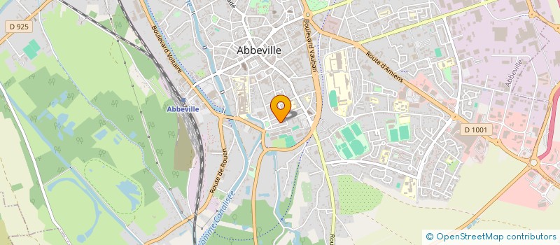 localisation de l'entreprise AU PAYS DES MERVEILLES à ABBEVILLE