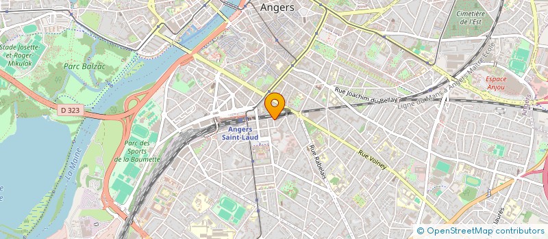 localisation de l'entreprise AU PAYS DES X-TRA à ANGERS