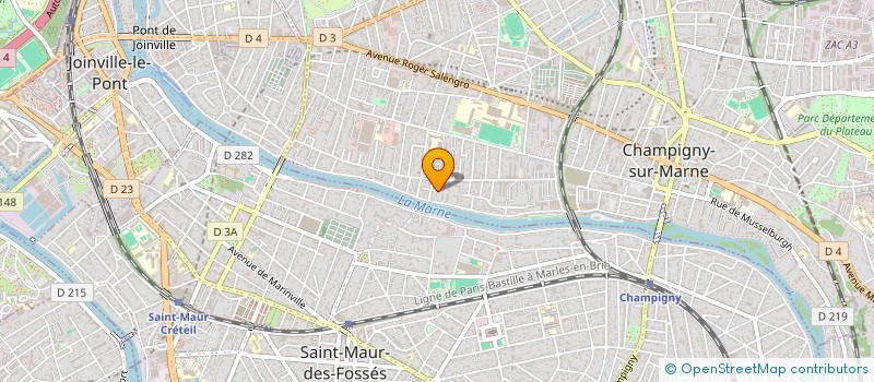localisation de l'entreprise AU PAYS DU GLOUGLOU QUI REND FOU à CHAMPIGNY-SUR-MARNE