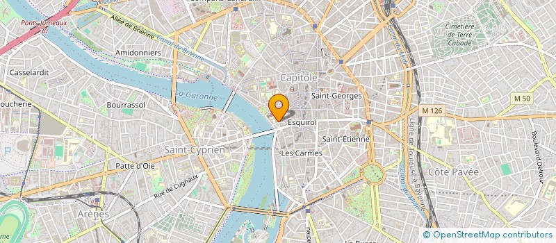 localisation de l'entreprise AU PAYS DU THE à TOULOUSE