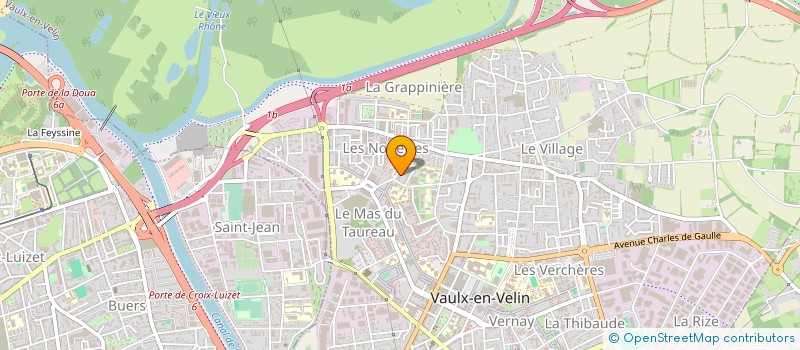 localisation de l'entreprise AU PAYS DU VELIN DAUPHINOIS  VAULX-EN-VELIN