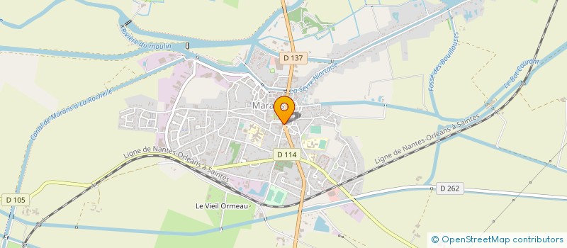 localisation de l'entreprise AU PECHE MIGNON  MARANS