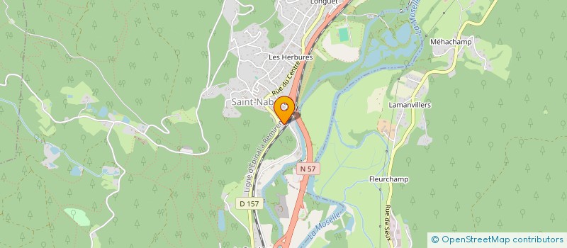 localisation de l'entreprise AU PENALTY  SAINT-NABORD