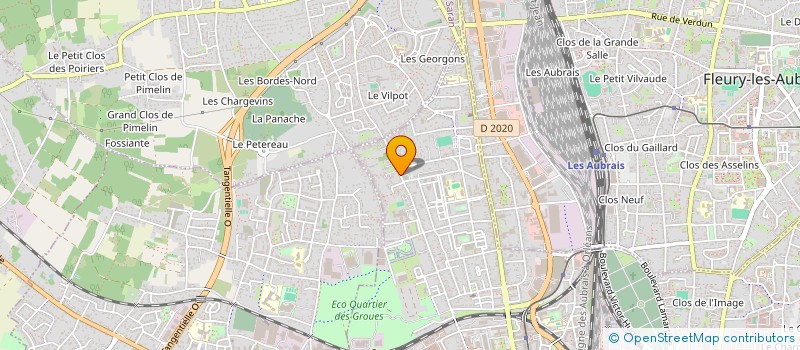 localisation de l'entreprise AU PENSE BETES à ORLEANS