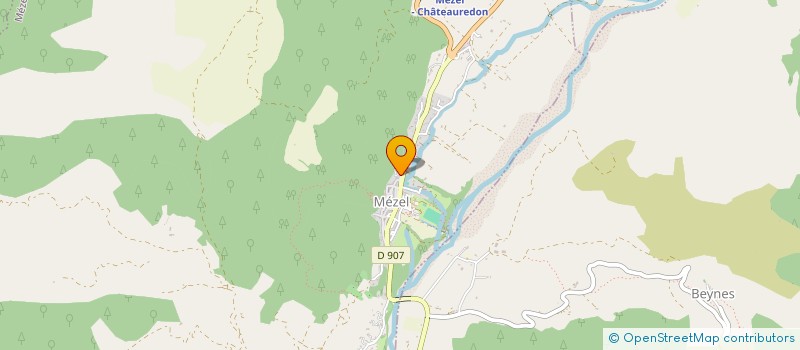 localisation de l'entreprise AU PERE FOUG'ASSE  MEZEL