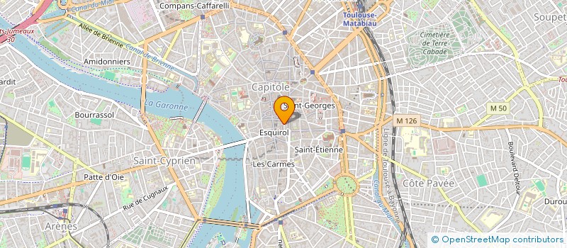 localisation de l'entreprise AU PERE LOUIS à TOULOUSE