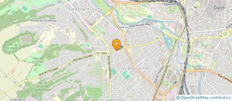 localisation de l'entreprise AU PERE-MIS à DIJON