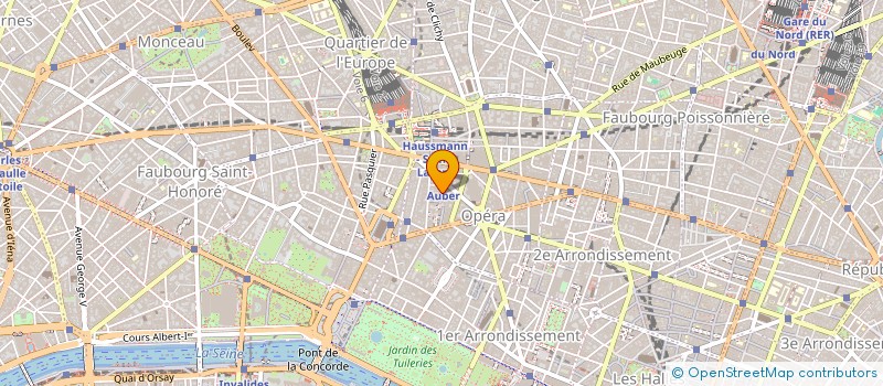 localisation de l'entreprise AU PERE TRANQUILLE  PARIS