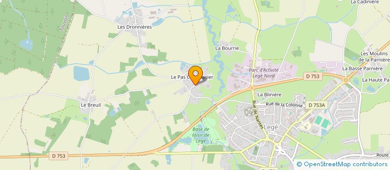 localisation de l'entreprise AU PERFECTIONNEMENT DE LA CONDUITE  LEGE