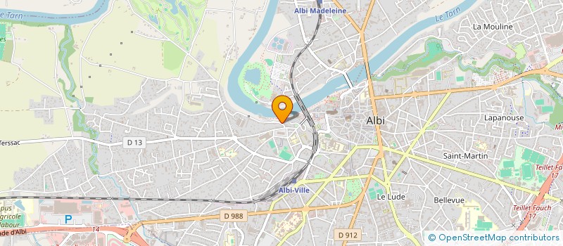 localisation de l'entreprise AU PETIT ALTRUISTE  ALBI