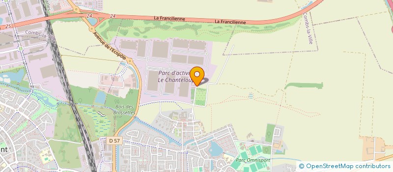 localisation de l'entreprise AU PETIT APPETIT à MOISSY-CRAMAYEL