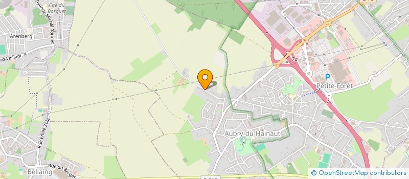 localisation de l'entreprise AU PETIT ARTISAN  AUBRY-DU-HAINAUT