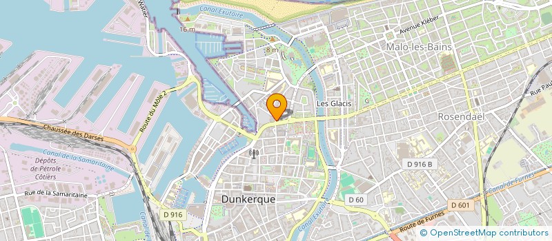 localisation de l'entreprise AU PETIT BAIGNEUR à DUNKERQUE