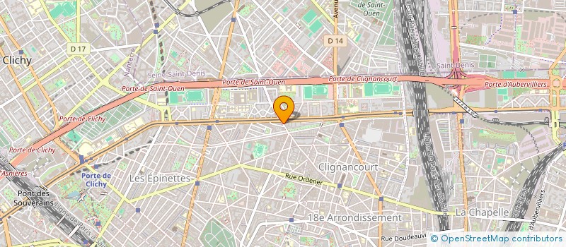 localisation de l'entreprise AU PETIT BAR  PARIS