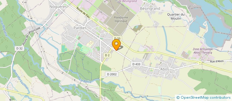 localisation de l'entreprise AU PETIT BOHNEUR DE PARDIES  PARDIES