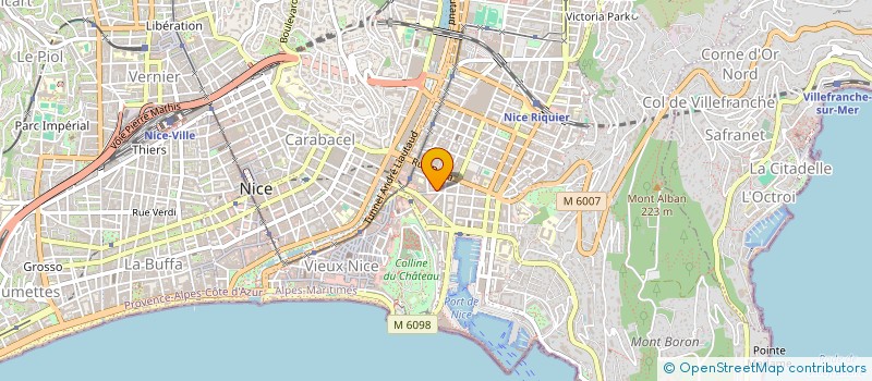 localisation de l'entreprise AU PETIT BONAPARTE à NICE