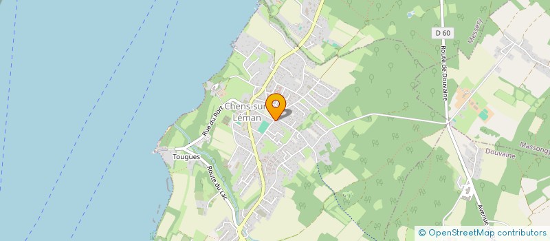 localisation de l'entreprise AU PETIT BONHEUR  CHENS-SUR-LEMAN