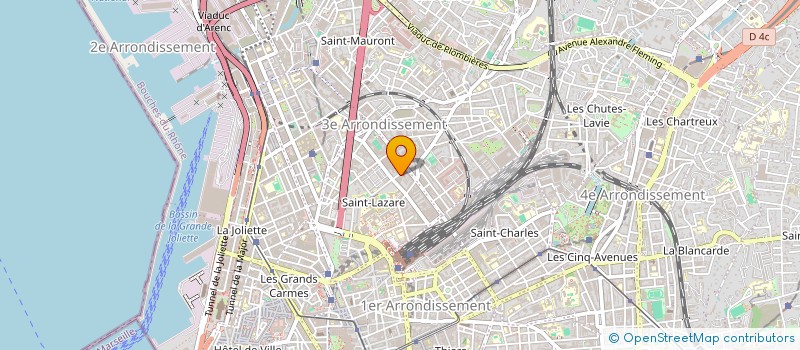 localisation de l'entreprise AU PETIT BONHEUR à MARSEILLE