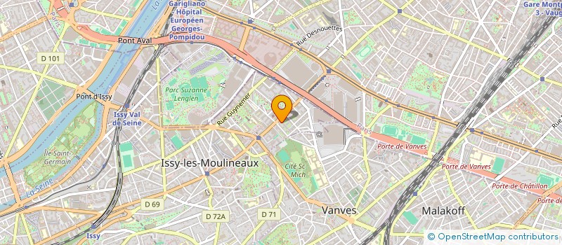 localisation de l'entreprise AU PETIT BOUCHON à ISSY-LES-MOULINEAUX