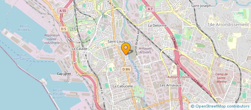 localisation de l'entreprise AU PETIT CARNOT à MARSEILLE