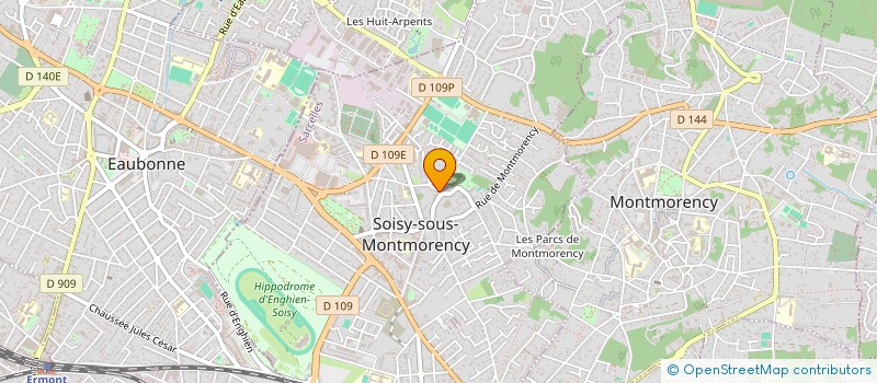 localisation de l'entreprise AU PETIT CHATEAU DE SOISY à SOISY-SOUS-MONTMORENCY