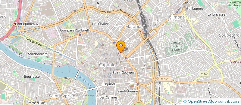 localisation de l'entreprise AU PETIT CORNET à TOULOUSE