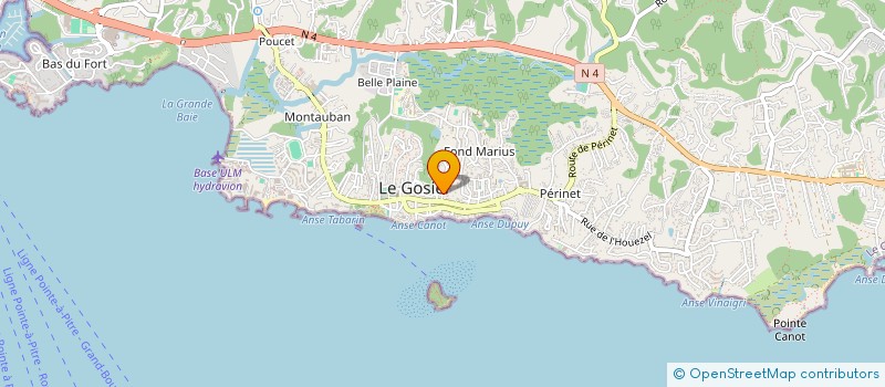 localisation de l'entreprise AU PETIT CREUX à LE GOSIER
