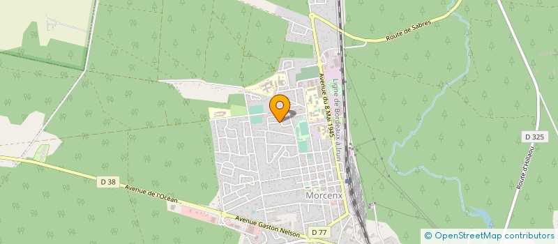 localisation de l'entreprise AU PETIT GOURMAND  MORCENX-LA-NOUVELLE