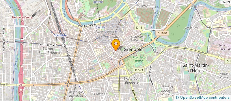 localisation de l'entreprise AU PETIT GOURMET  GRENOBLE