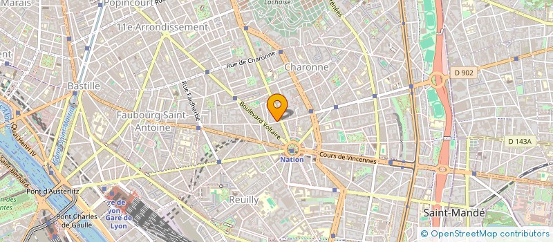 localisation de l'entreprise AU PETIT HANOI  PARIS