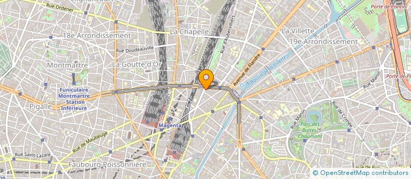 localisation de l'entreprise AU PETIT LANDON  PARIS