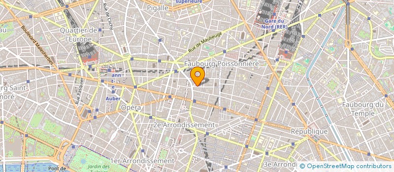 localisation de l'entreprise AU PETIT LAVOIR à PARIS