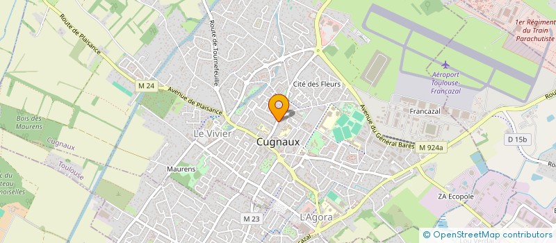 localisation de l'entreprise AU PETIT MARCHE à CUGNAUX
