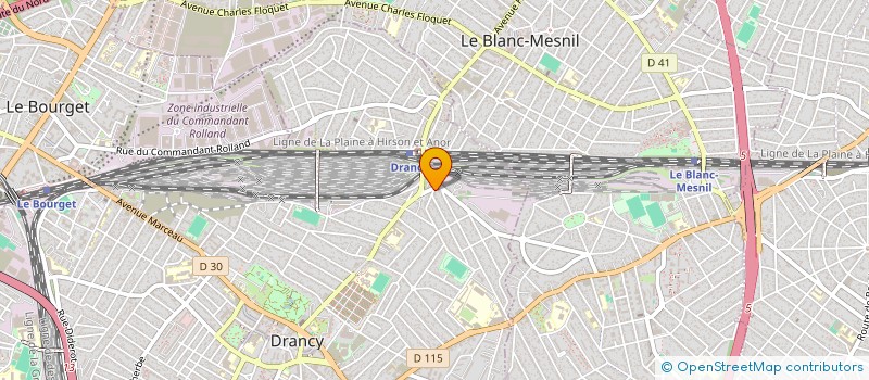 localisation de l'entreprise AU PETIT MARCHE à DRANCY