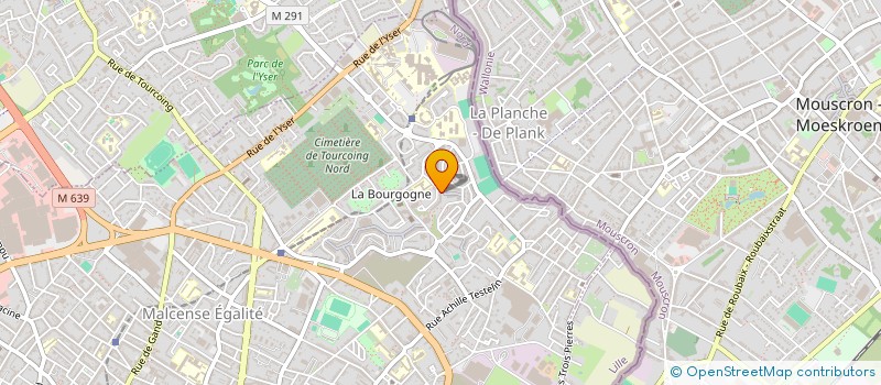 localisation de l'entreprise AU PETIT MARCHE  TOURCOING