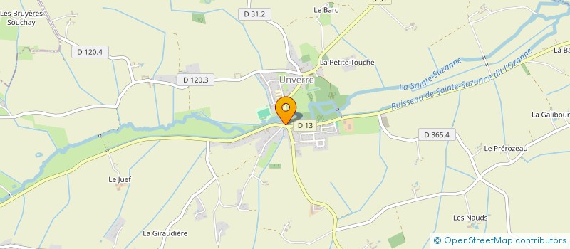 localisation de l'entreprise AU PETIT MARCHE à UNVERRE