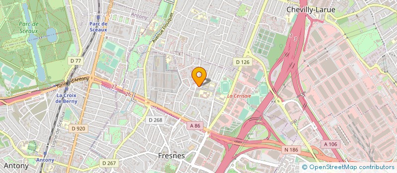 localisation de l'entreprise AU PETIT MARCHE  FRESNES