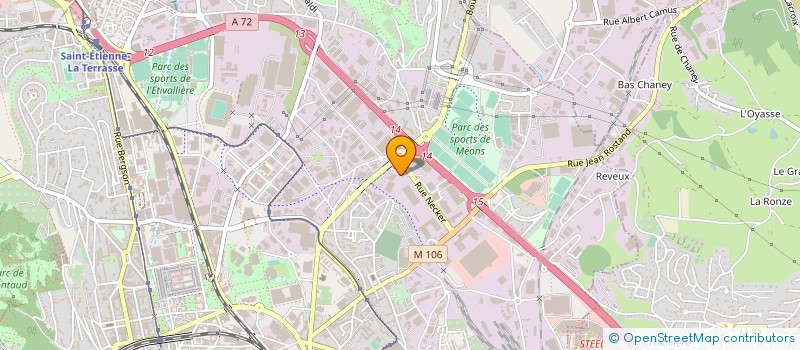 localisation de l'entreprise AU PETIT MARCHE D'ANNECY  SAINT-ETIENNE