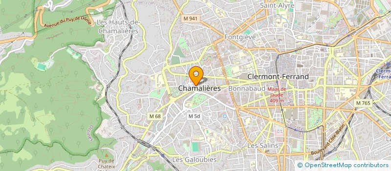 localisation de l'entreprise AU PETIT MARCHE DE CHAMALIERES à CHAMALIERES
