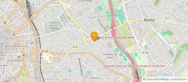 localisation de l'entreprise AU PETIT MIDI à TOULOUSE