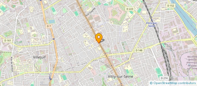 localisation de l'entreprise AU PETIT MITRON  AUBERVILLIERS