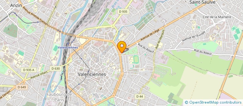 localisation de l'entreprise AU PETIT MONSIEUR à VALENCIENNES