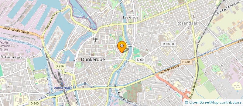 localisation de l'entreprise AU PETIT NUAGE à DUNKERQUE