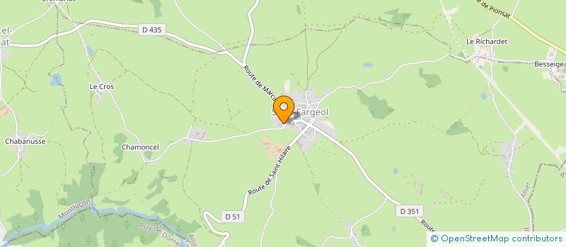 localisation de l'entreprise AU PETIT PANIER DE VICTOR  SAINT-VINCENT-DE-PAUL