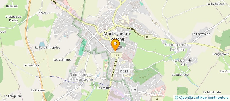 localisation de l'entreprise AU PETIT PECHEUR à MORTAGNE-AU-PERCHE