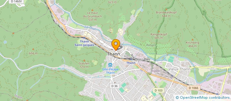 localisation de l'entreprise AU PETIT RANGEN  THANN