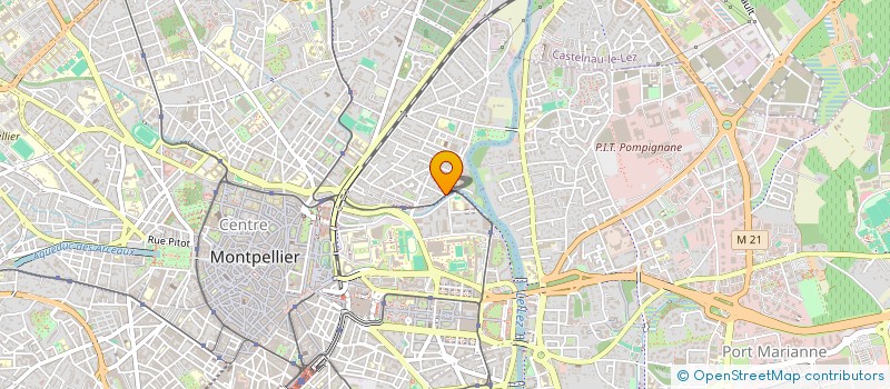 localisation de l'entreprise AU PETIT RELAIS à MONTPELLIER