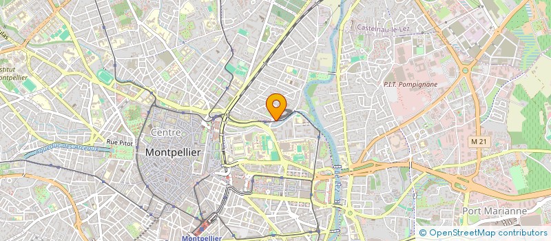localisation de l'entreprise AU PETIT RELAIS à MONTPELLIER