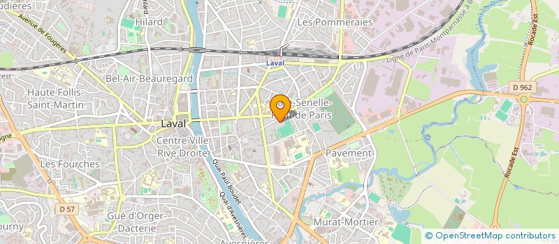 localisation de l'entreprise AU PETIT ROUET à LAVAL